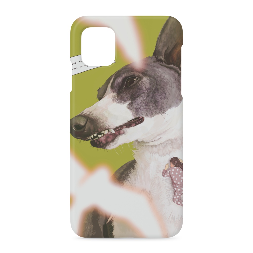 "わたしのおおきなベッド"iPhone 11ケース