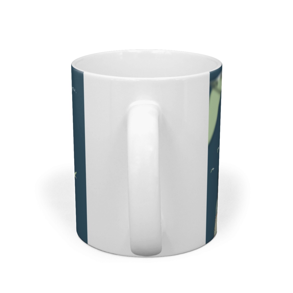 " あの子は今日も来ないけど "マグカップ