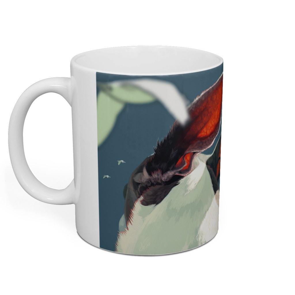 " あの子は今日も来ないけど "マグカップ