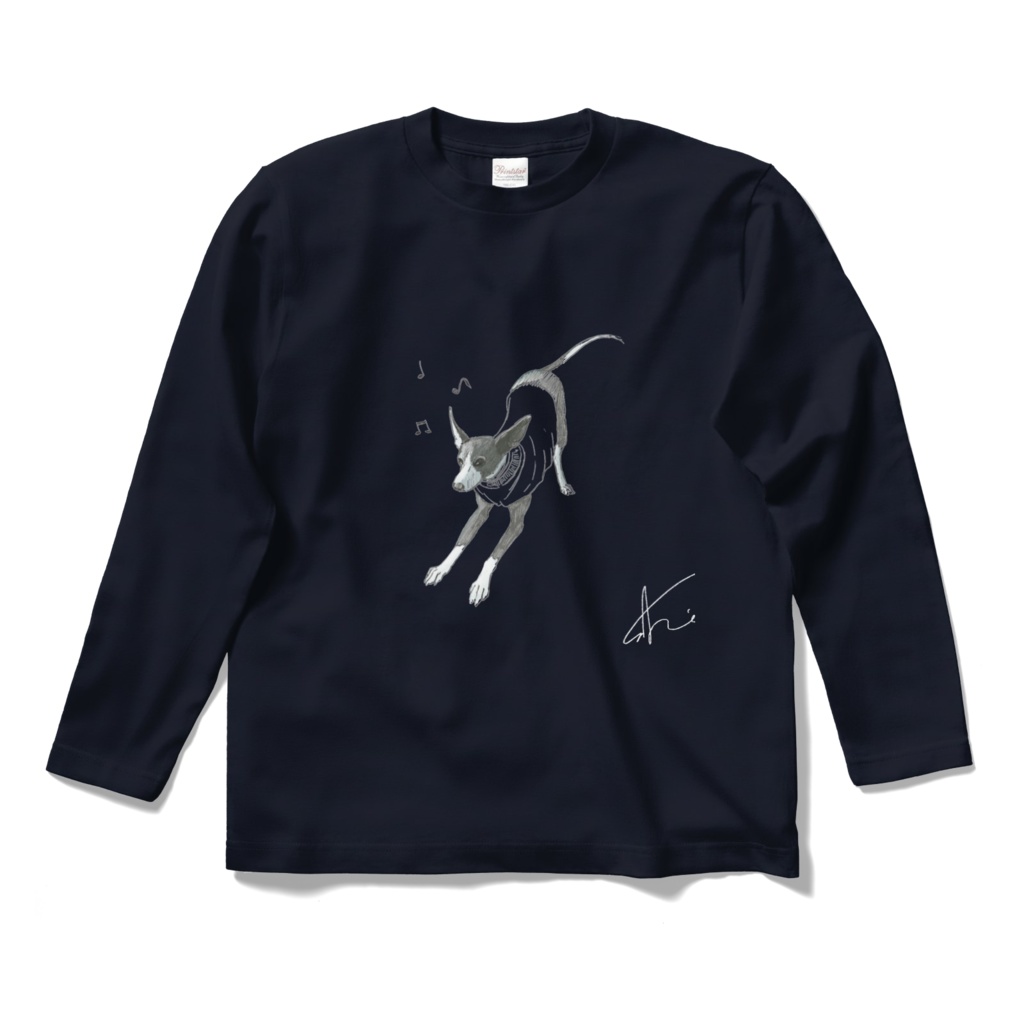 イタグレスケッチ ロングスリーブT
