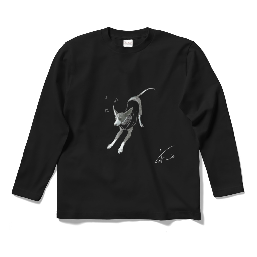 イタグレスケッチ ロングスリーブT
