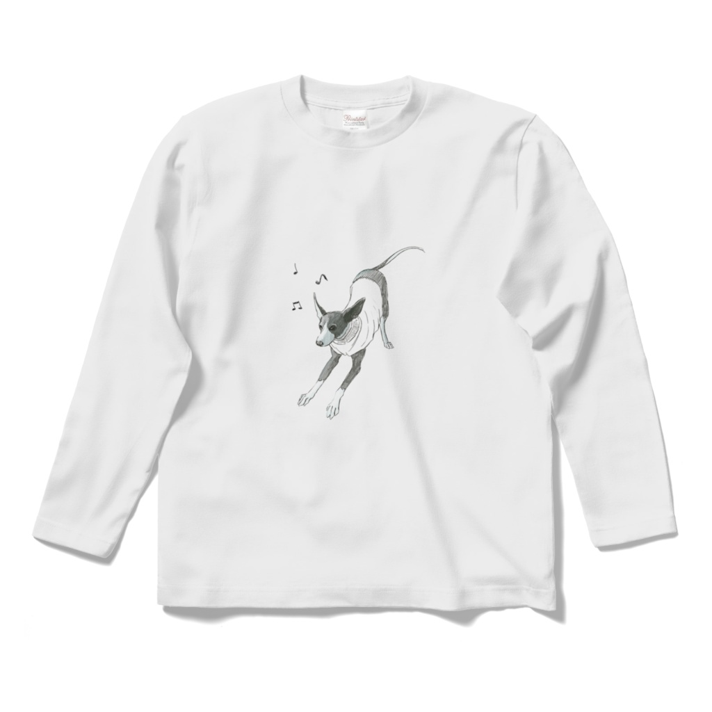 イタグレスケッチ ロングスリーブT