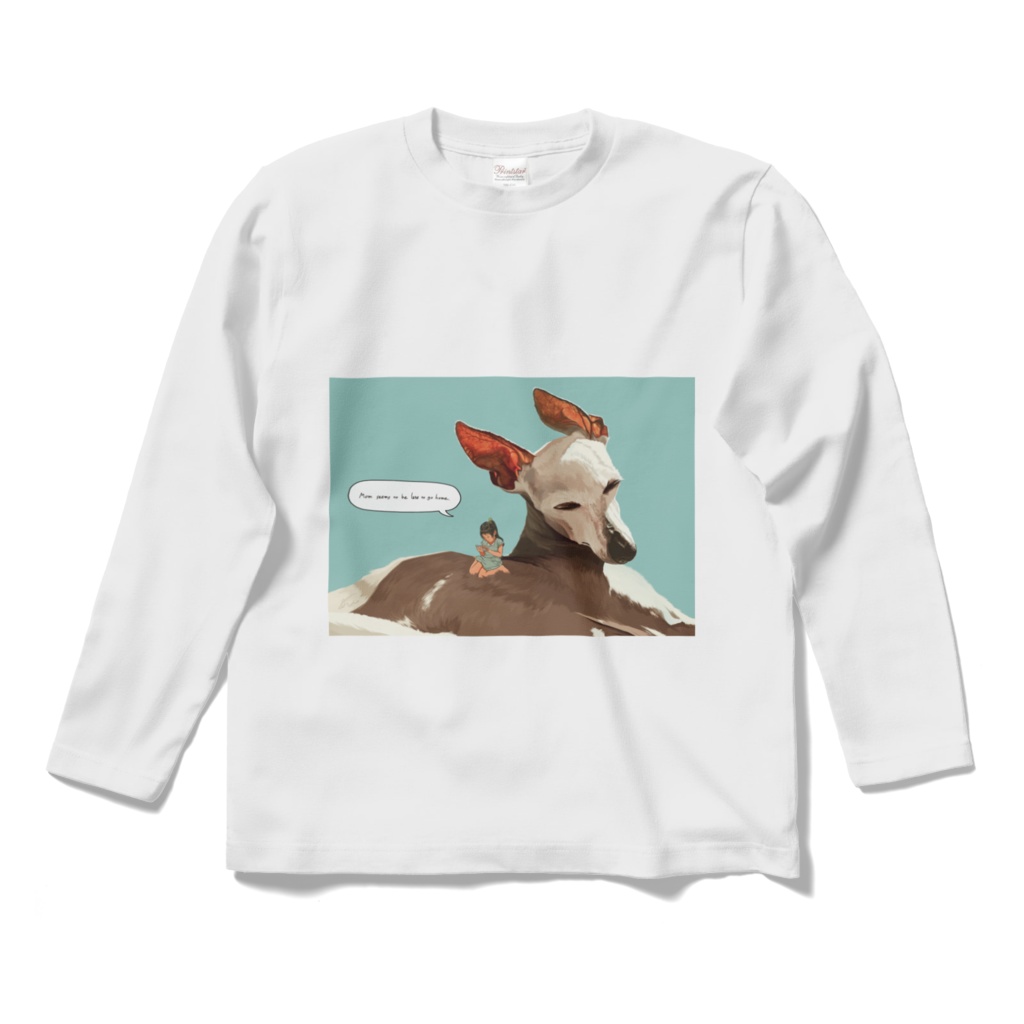 " ママからのメール "ロングスリーブT