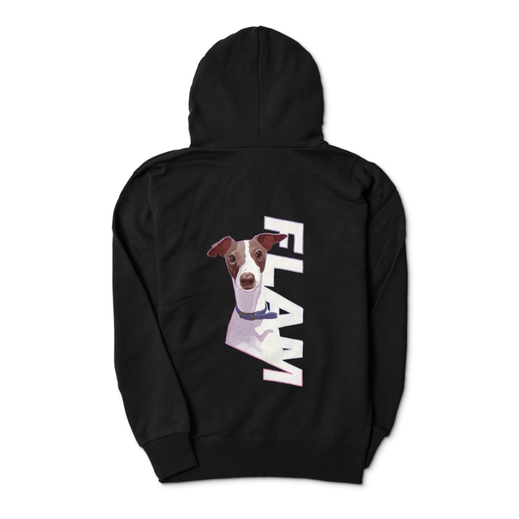 FLAM&cliché ジップパーカー