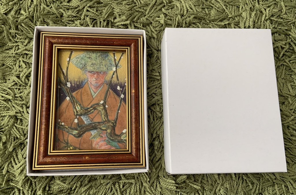 額装原画サムライ