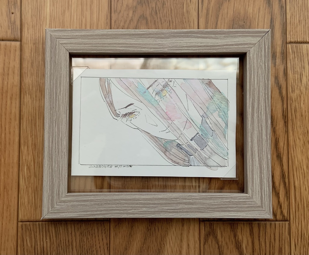 スケッチ&ドローイング(額付き)