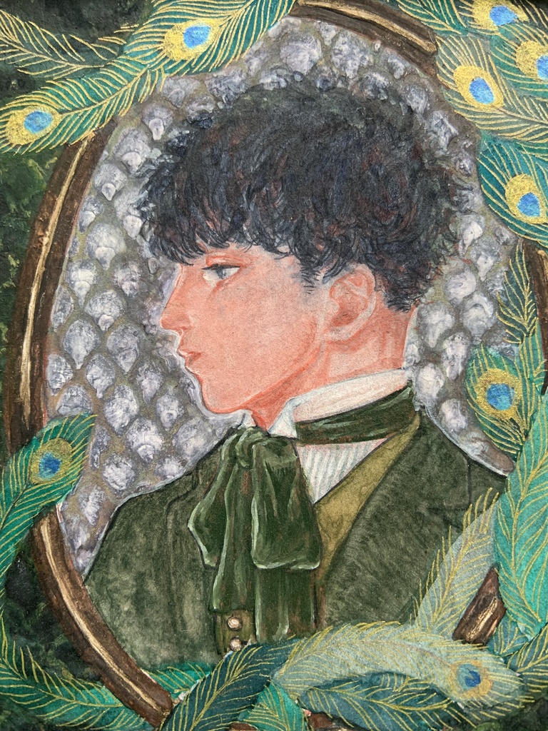 スクエア額原画