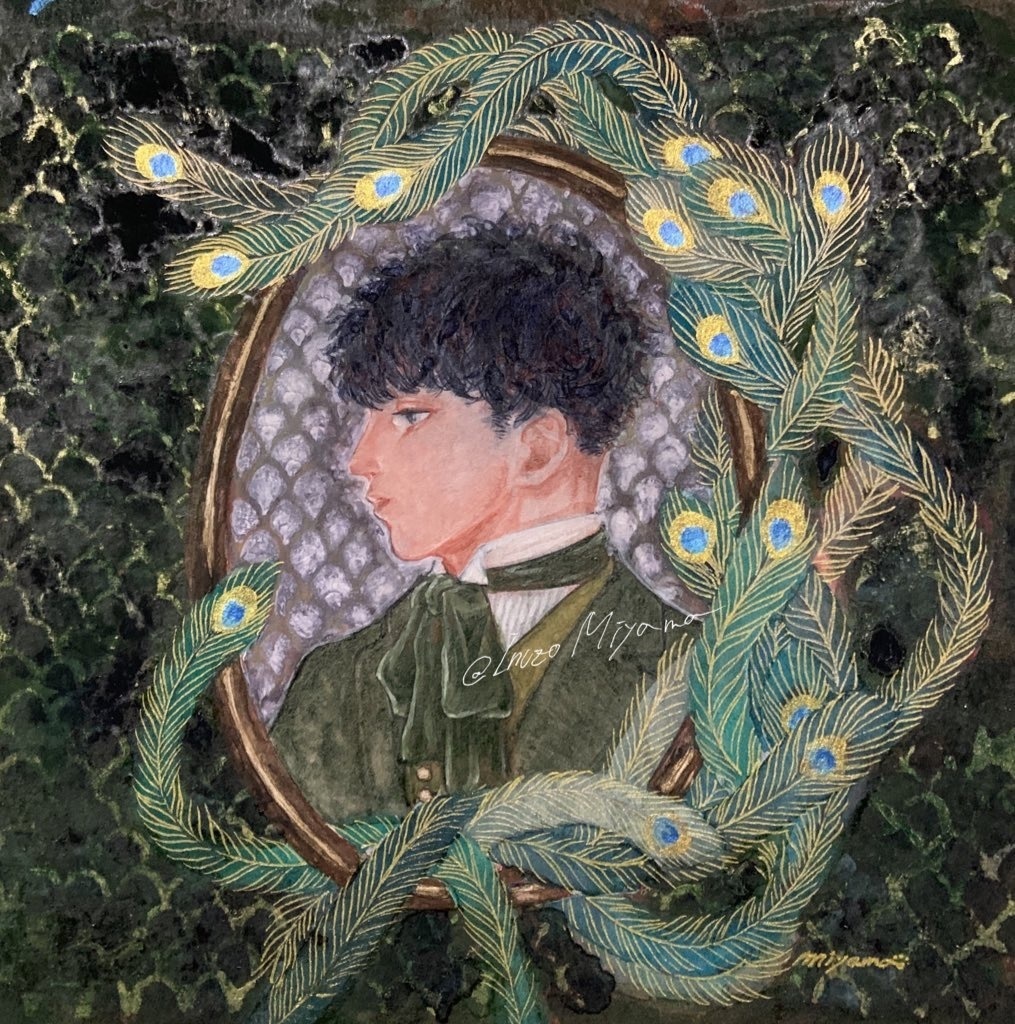 スクエア額原画