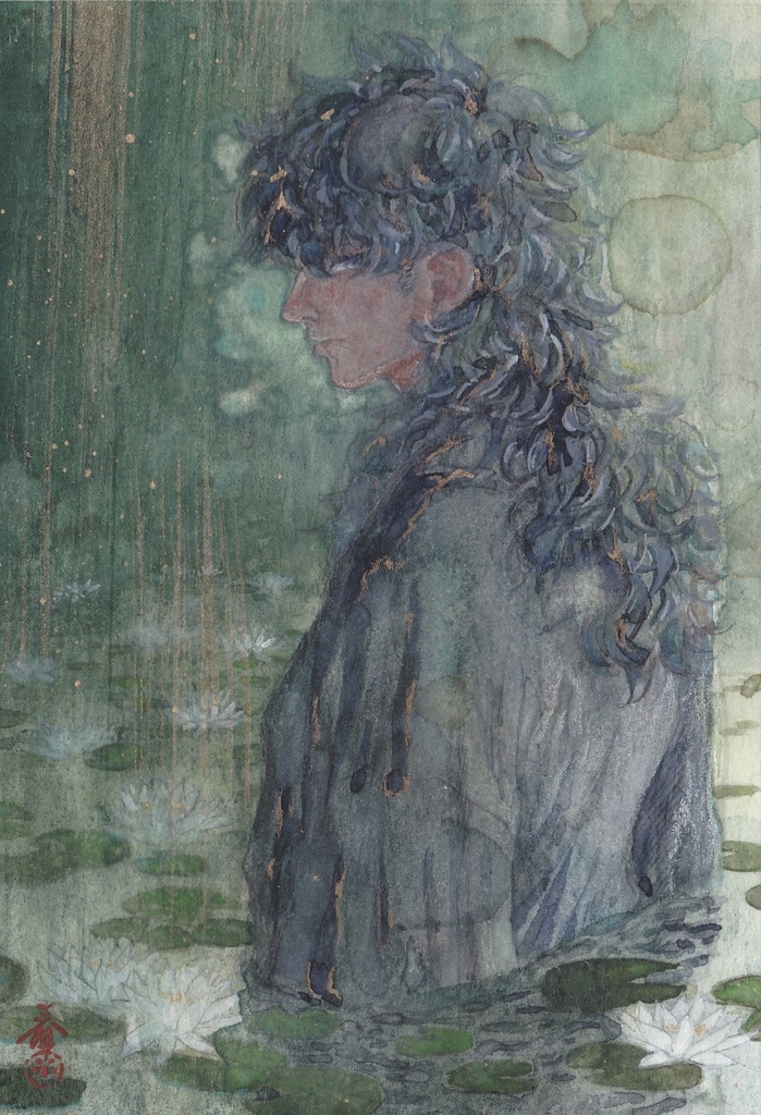 オーダーイラスト(ハガキサイズ)