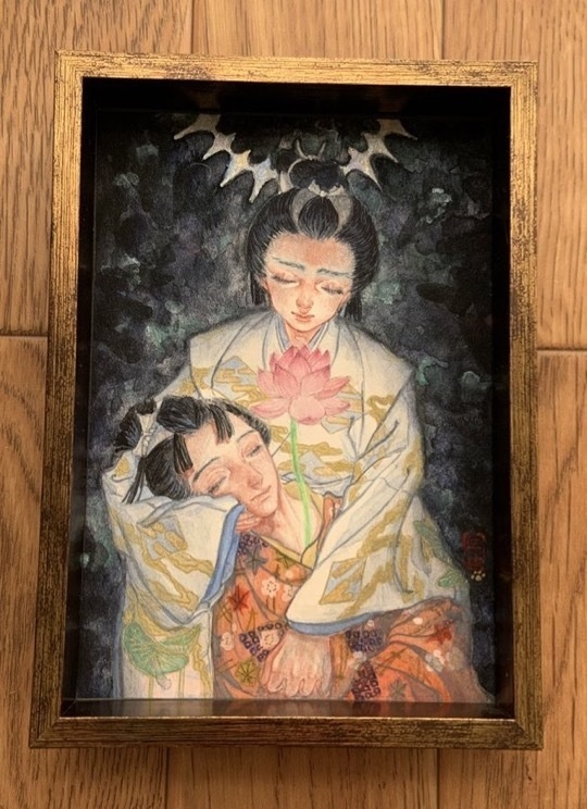 L判原画「蔵匿の蓮」