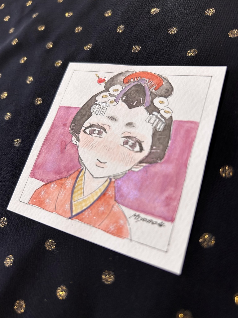 自キャラドローンイング①