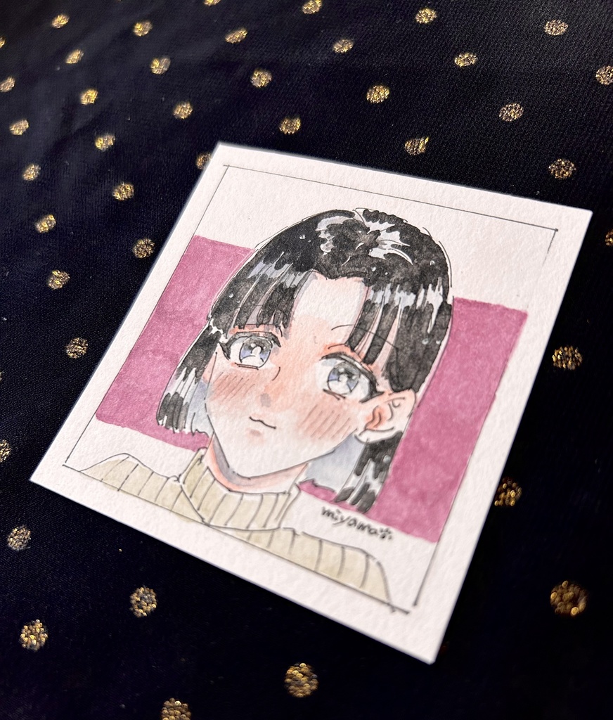 自作キャラドローイング②