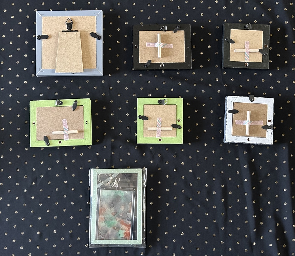 ミニ額&キーホルダー