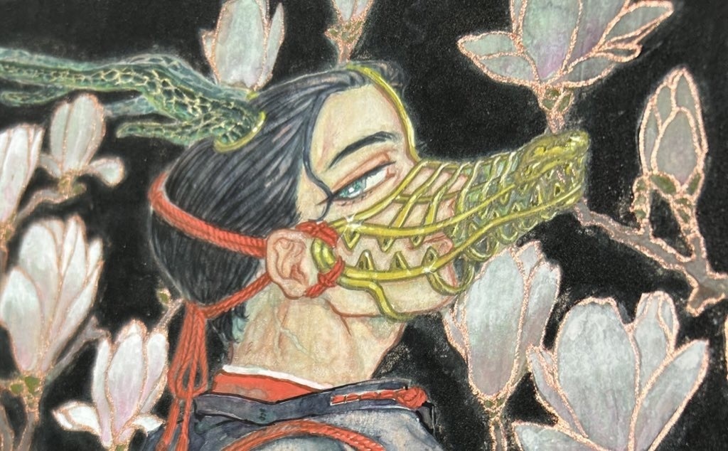 額装原画『赤心供犠』