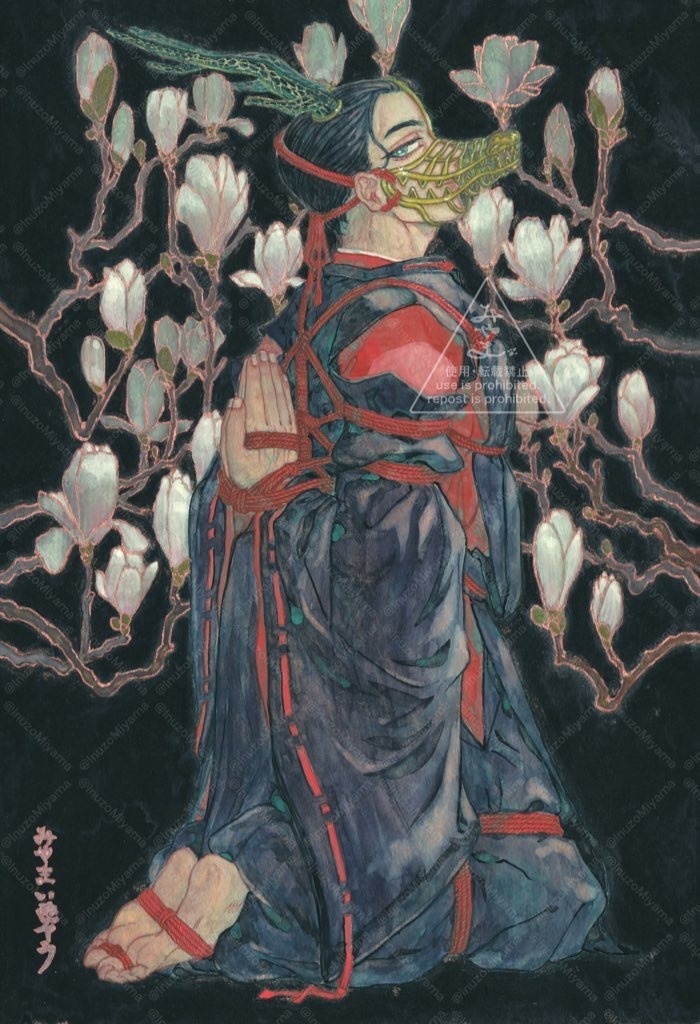 額装原画『赤心供犠』
