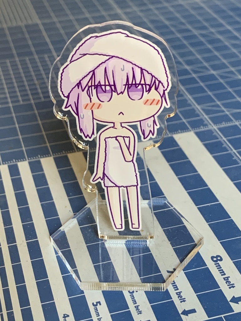 結月ゆかり(バスタオル) アクリルスタンド