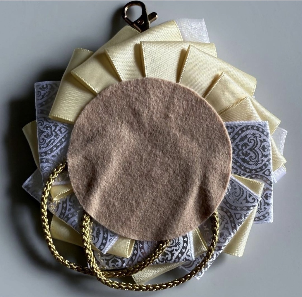 ハンドメイド ロゼット 痛ロゼット トランプ ダイヤ