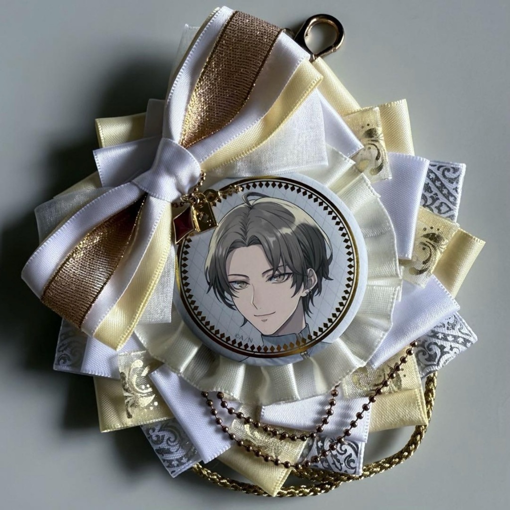 ハンドメイド ロゼット 痛ロゼット トランプ ダイヤ