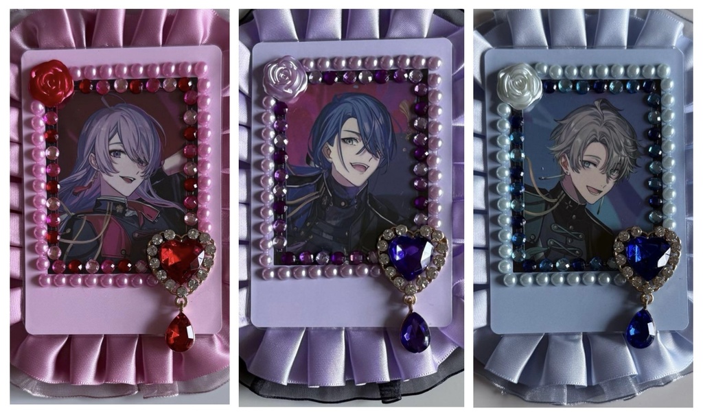 ハンドメイド 硬質カードケースデコ VΔLZ