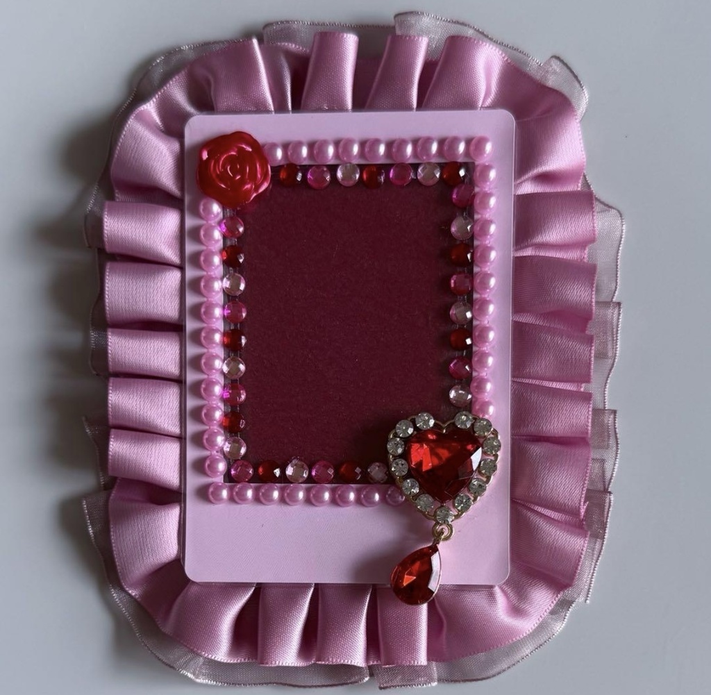 ハンドメイド 硬質カードケースデコ VΔLZ