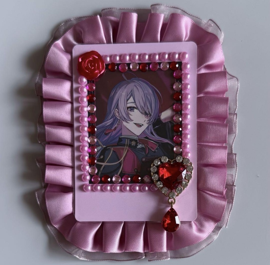 ハンドメイド 硬質カードケースデコ VΔLZ