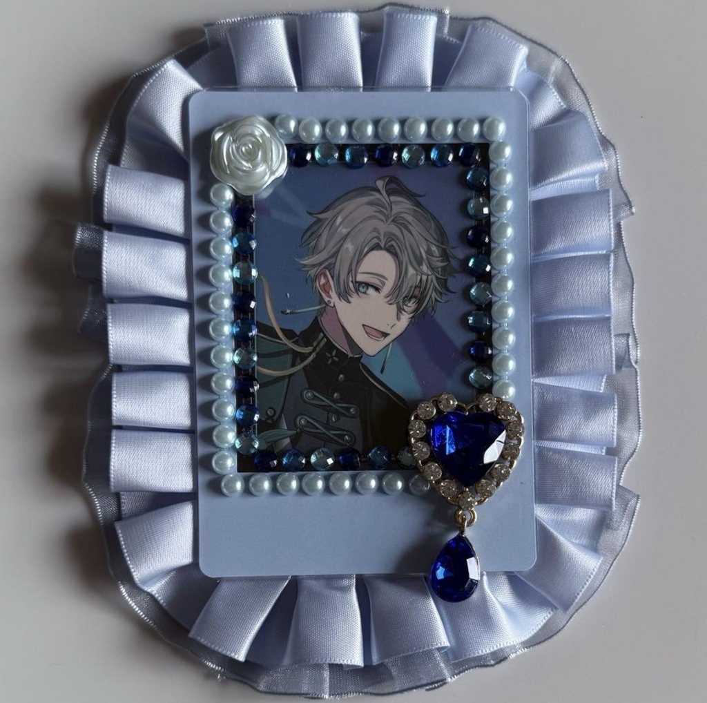 ハンドメイド 硬質カードケースデコ VΔLZ