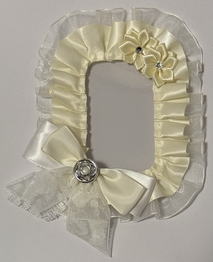 ハンドメイド 硬質ケースデコ 白 ホワイト