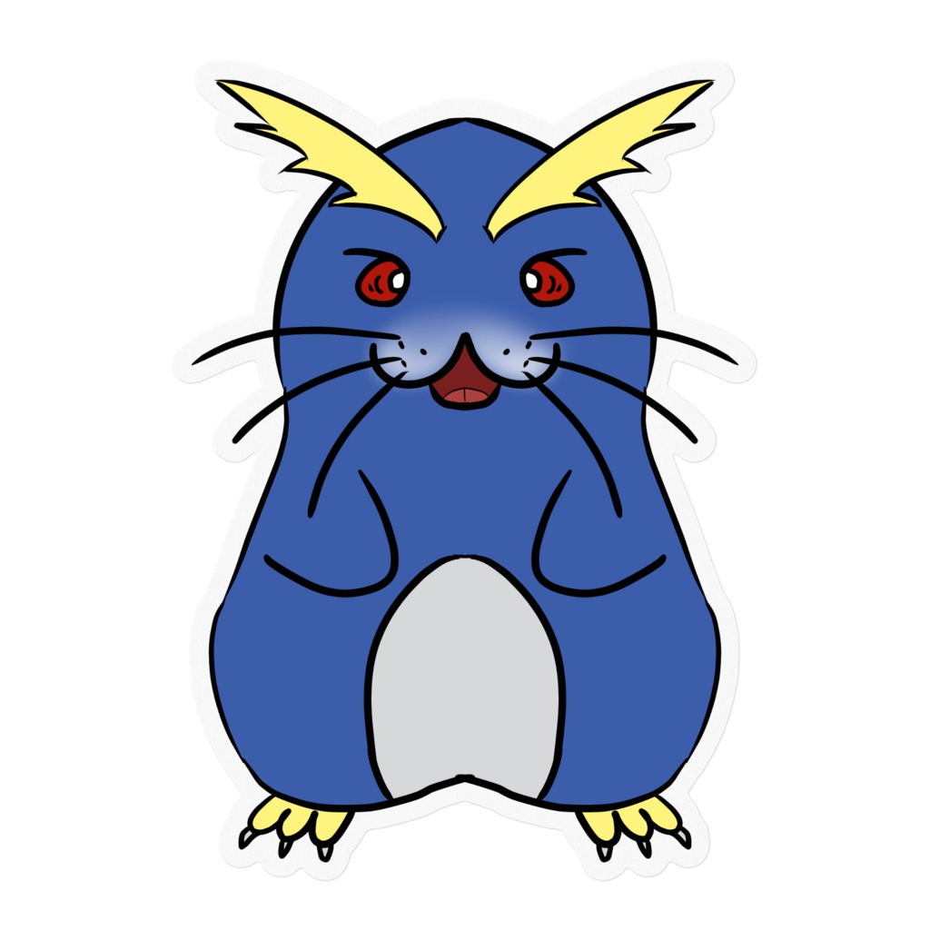 ぺんざらしステッカー(クリア)