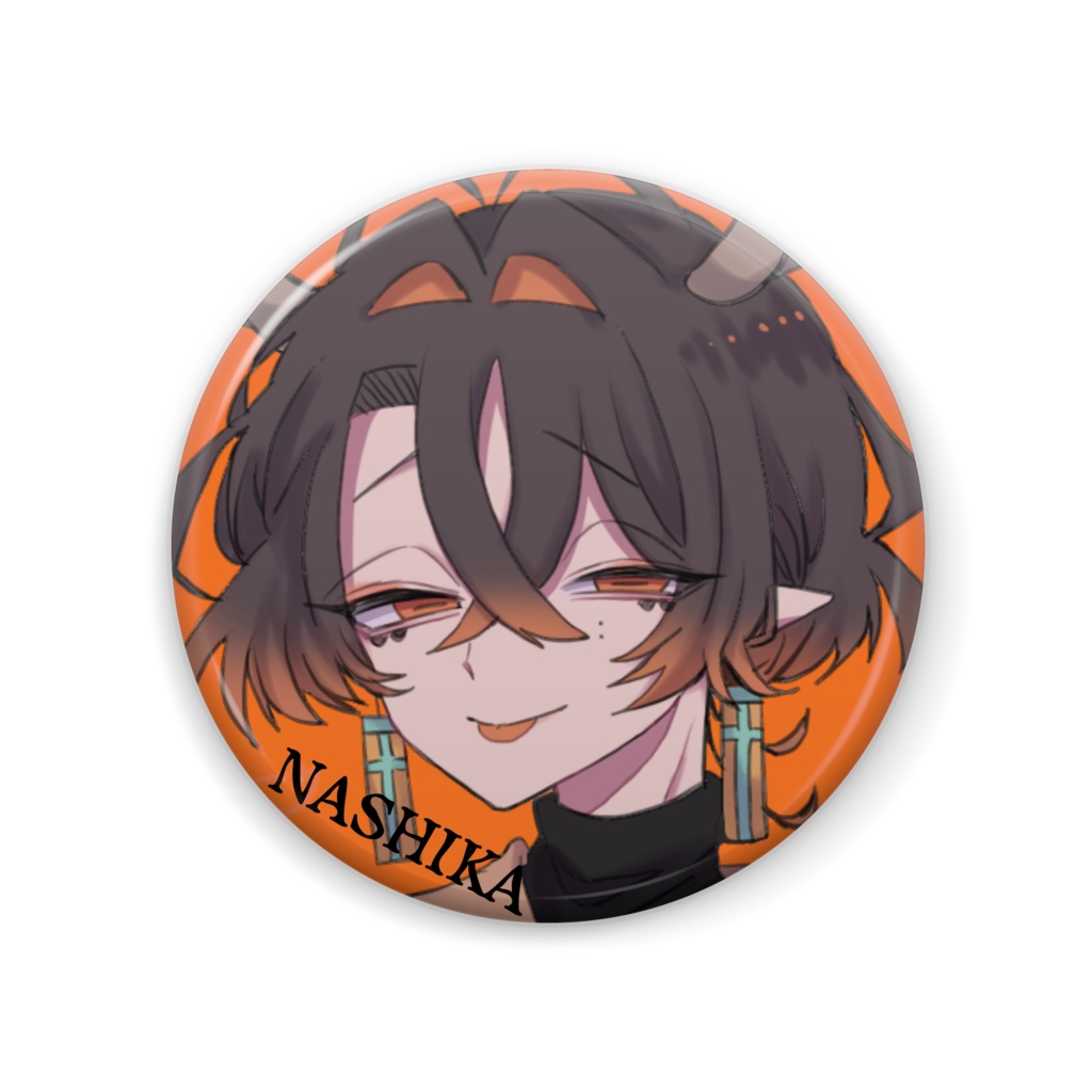 🧡那爾さん缶バッジ🦌