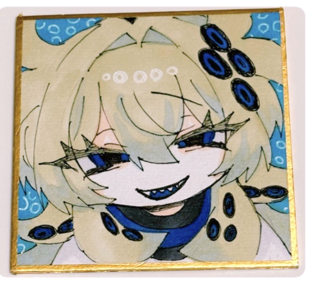 創作ボブあいらんど 手描き豆色紙 全6種