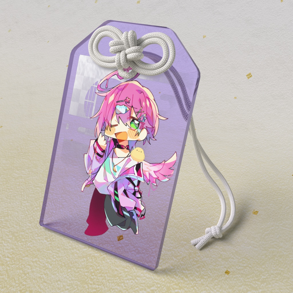 アクリルお守り