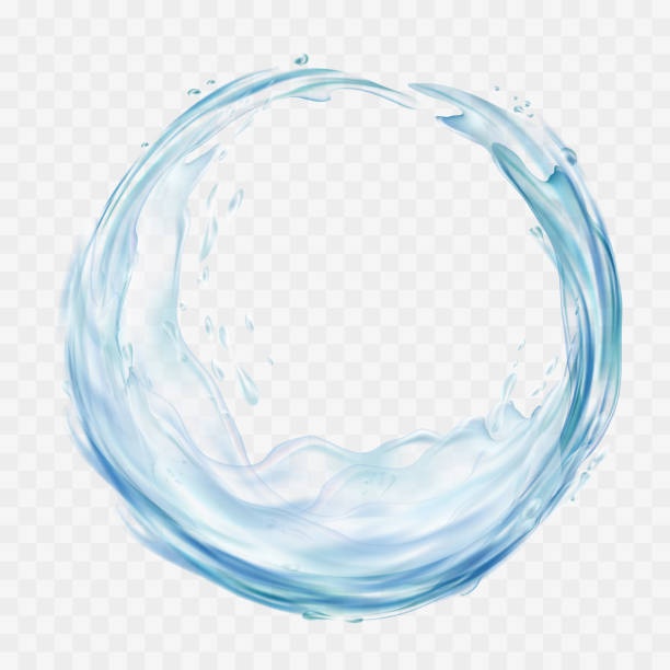 水のアイコンリング