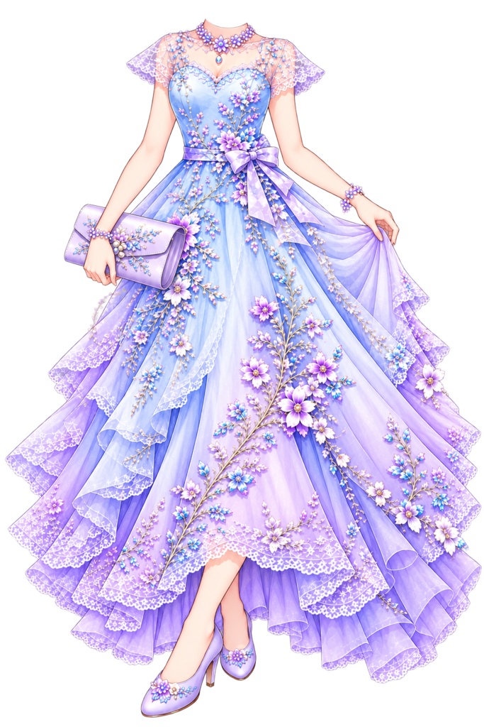 ドレスと小物セット