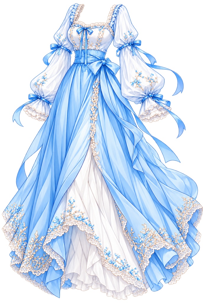 ロングスカートシンプル