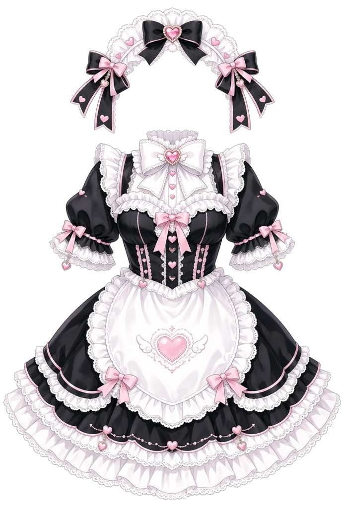 メイド服デザイン