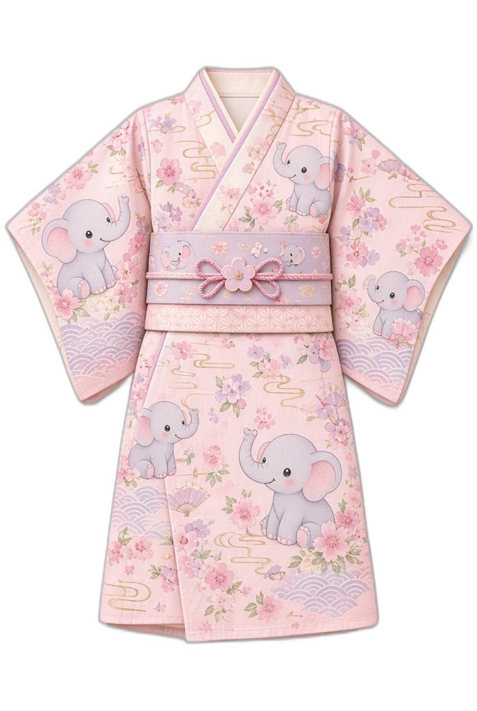 象さんの着物素材