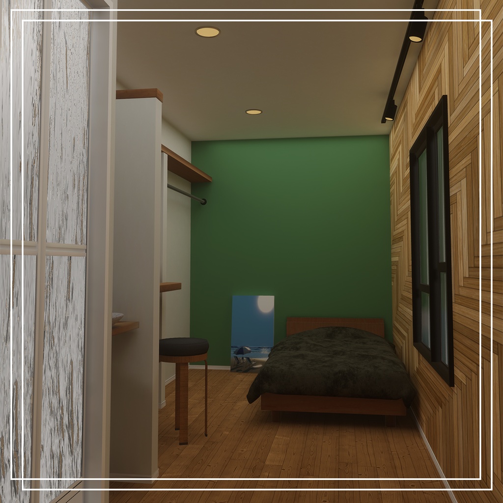 【VRC向けワールド】コンテナハウス - V-BOX -