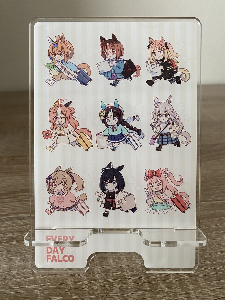 てくてくファル子☆集合アクリルスタンド