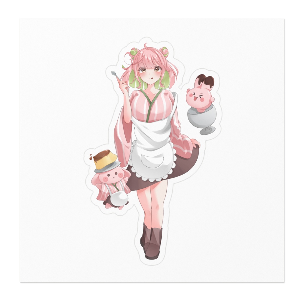 榊あると一周年記念ステッカー