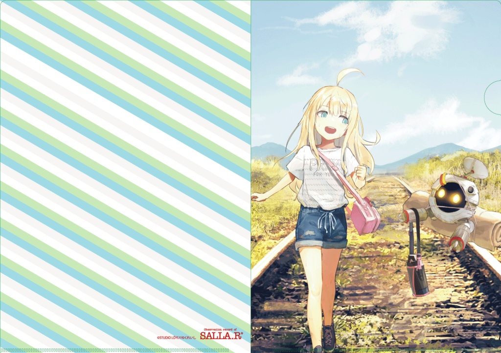 SALLA.R 1周年記念 A4クリアファイル「Stand By Me」