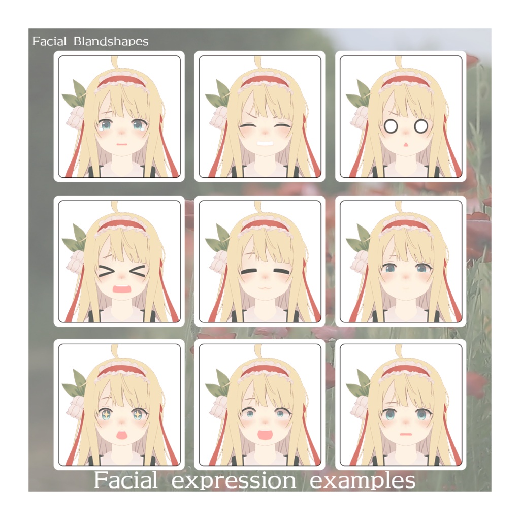 【PC版+Quest版】3Dモデル『SALLA.R』(サラ)