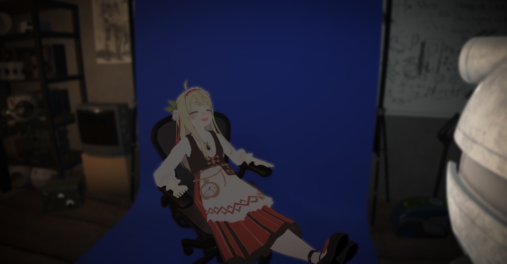 【PC版+Quest版】3Dモデル『SALLA.R』(サラ)