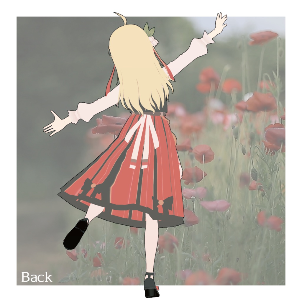 【PC版+Quest版】3Dモデル『SALLA.R』(サラ)