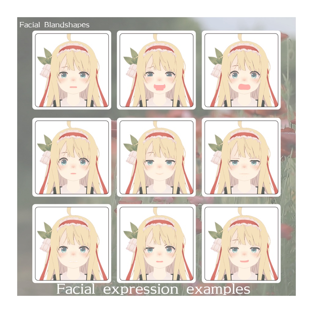 【PC版+Quest版】3Dモデル『SALLA.R』(サラ)