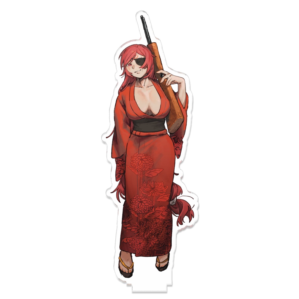 ギルティギア梅喧浴衣アクリルスタンド