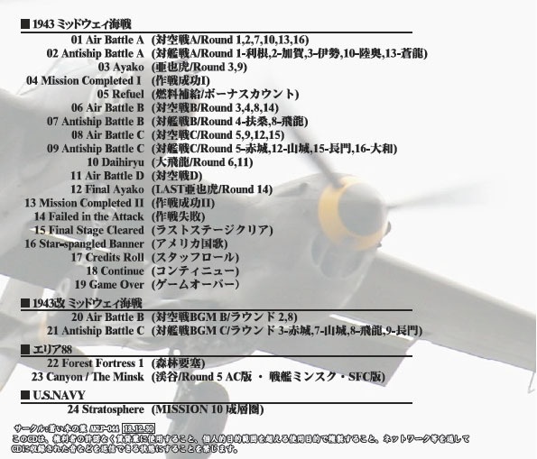 MUSIC ARRANGE 1943 ミッドウェィ海戦