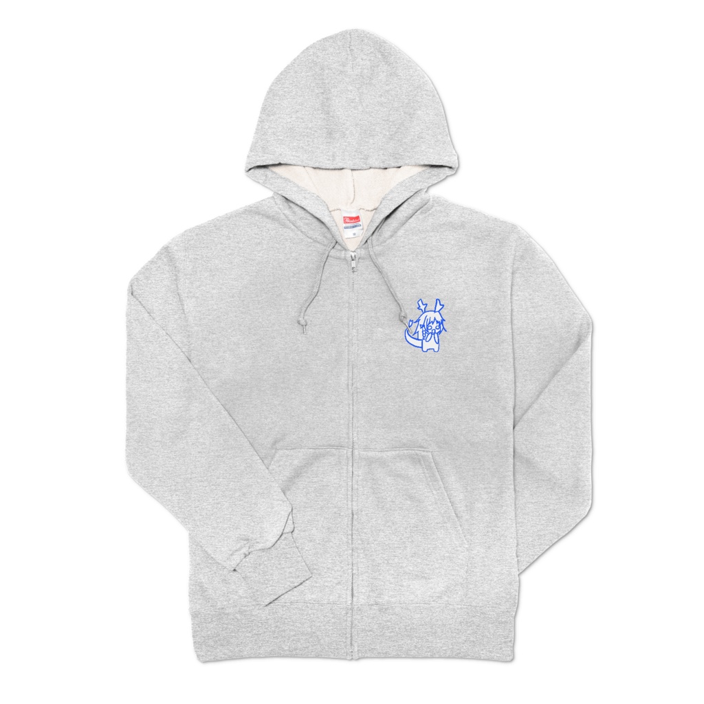 ゆるいいきものパーカー ブラック