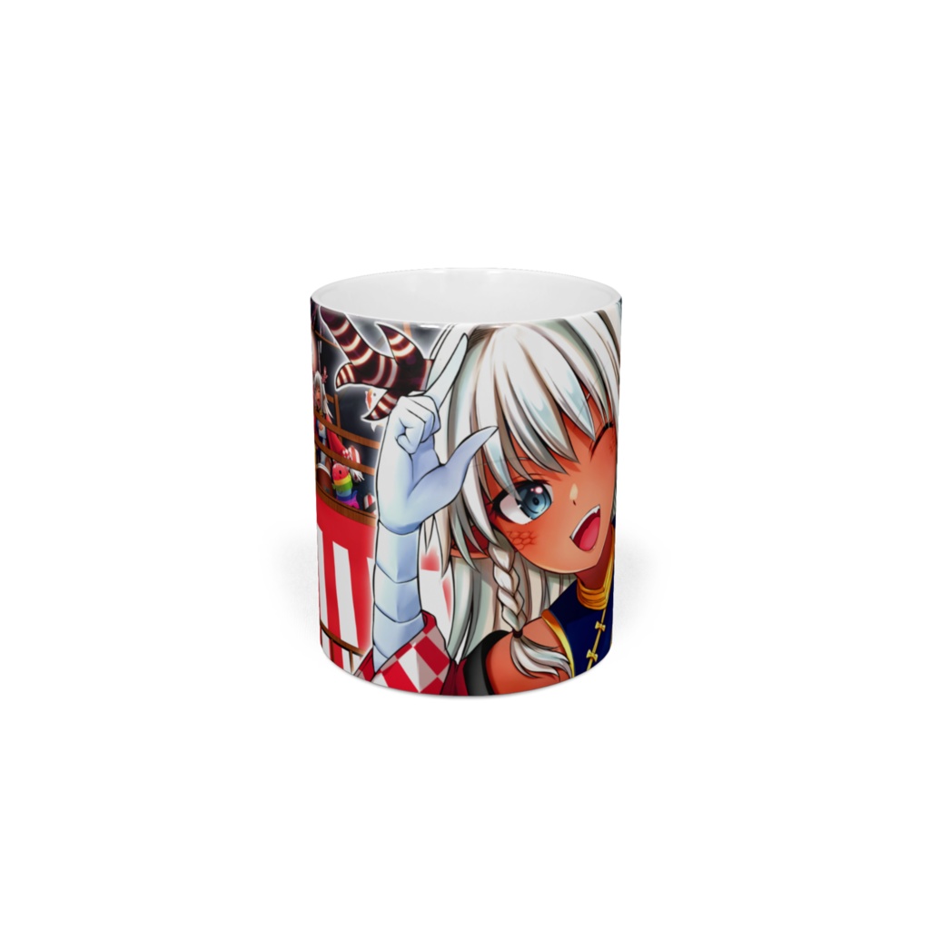 一周年記念イラストマグカップ