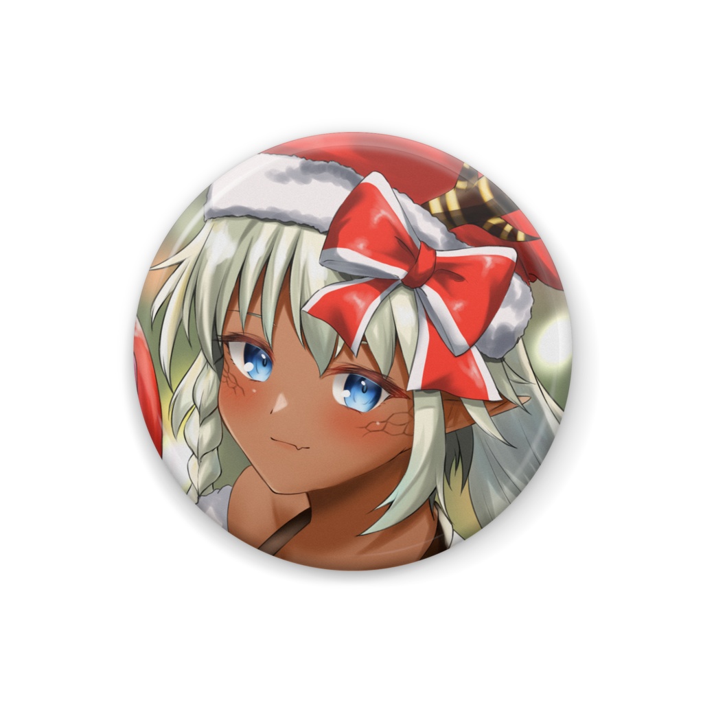 2022クリスマス缶バッチ