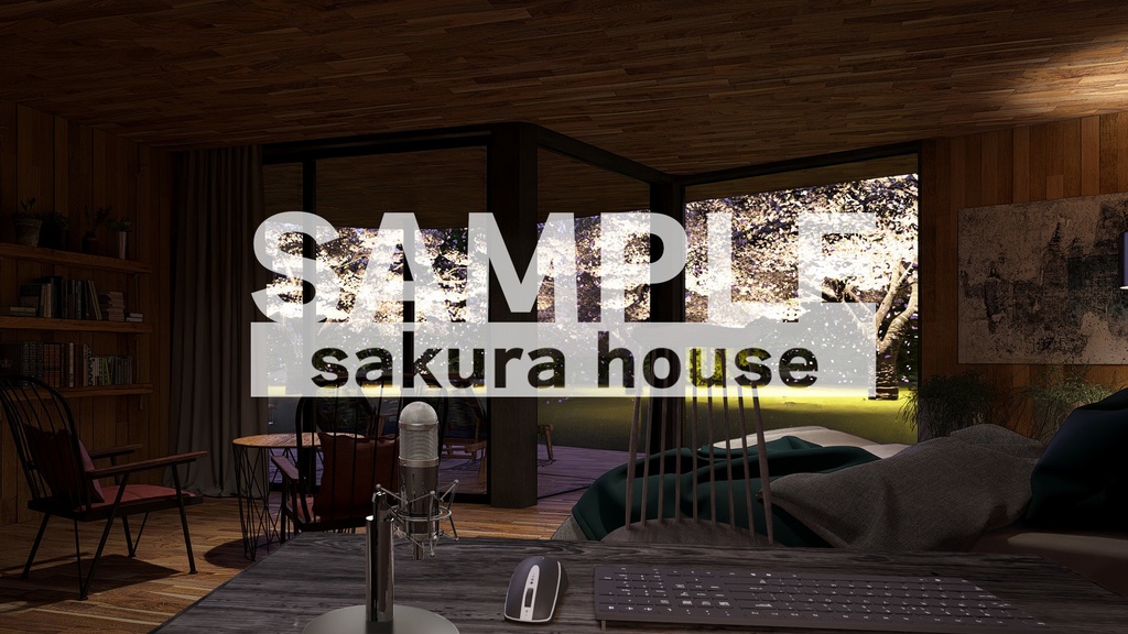 【動く背景】さくら咲く。春を感じる部屋